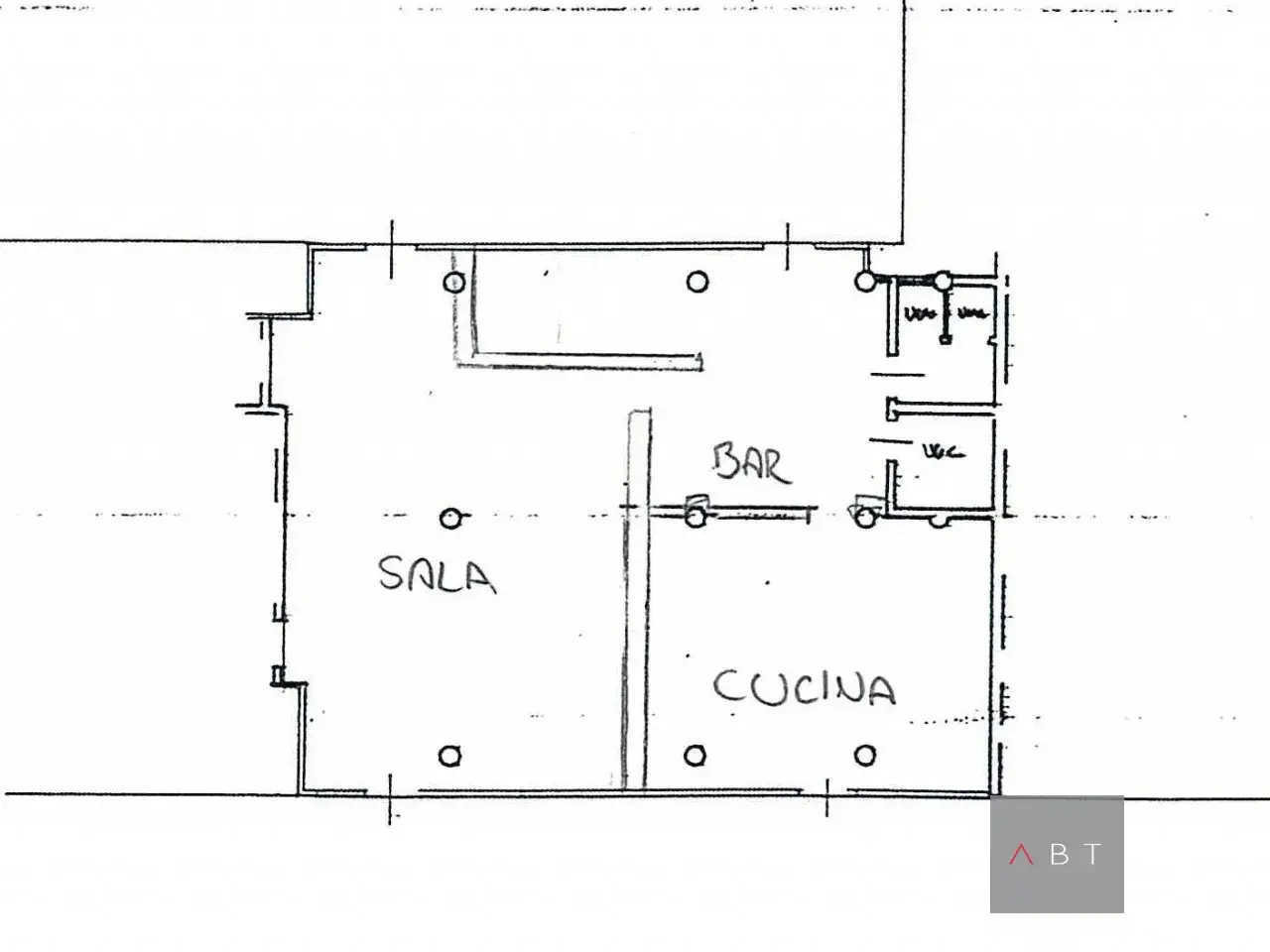 Ristorante in , San Giorgio In Bosco, {3} - Planimetria 1