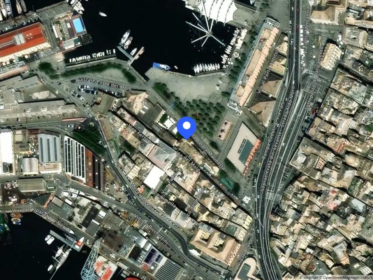 Negozio in Via alla Calata Marinetta, 8, 16128 Genova Ge, Italia 8, Genova, {3} - Foto 1