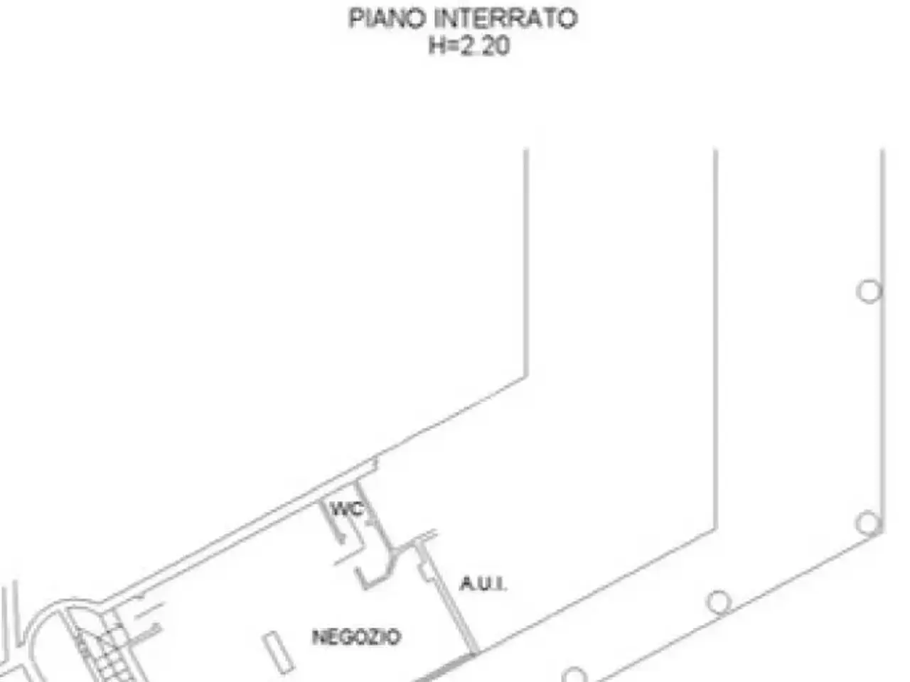 Negozio in Via Antonio Vivaldi, Osio Sotto, {3} - Planimetria 1