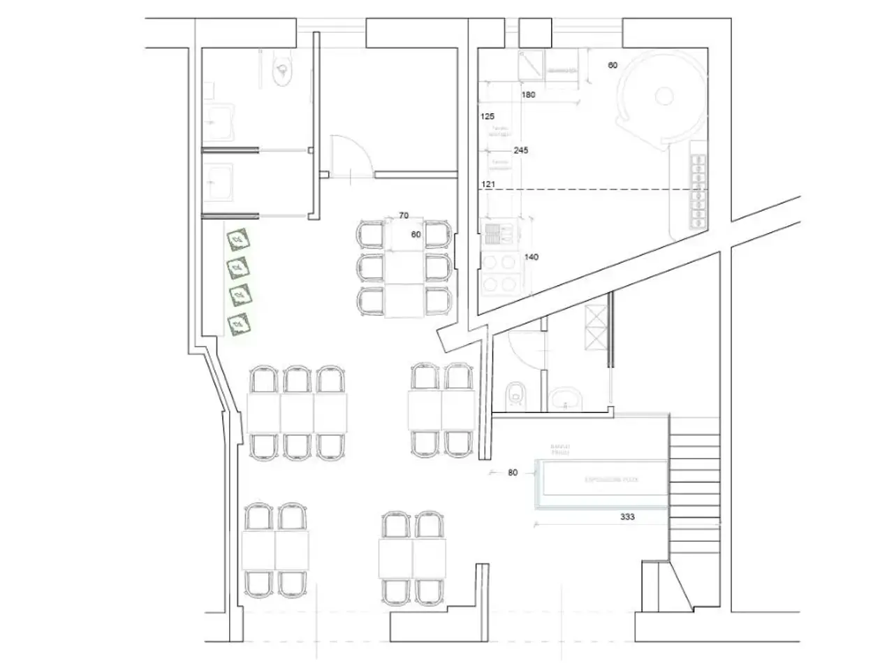 Negozio in Via Giambattista Ruoppolo 137, Napoli, {3} - Planimetria 1