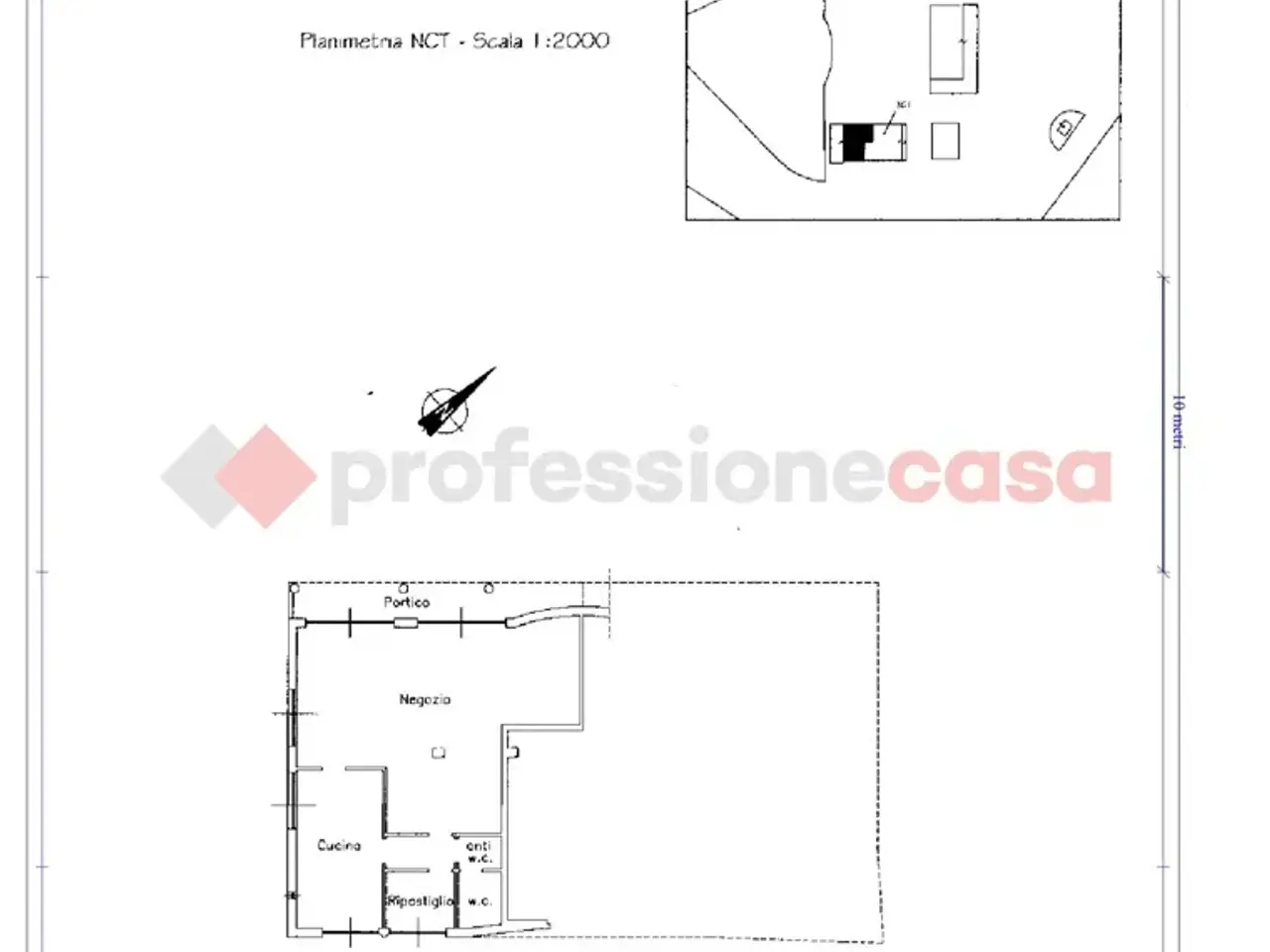 Negozio in Via della Scheggiolla   1, Castelnuovo Berardenga, {3} - Planimetria 1