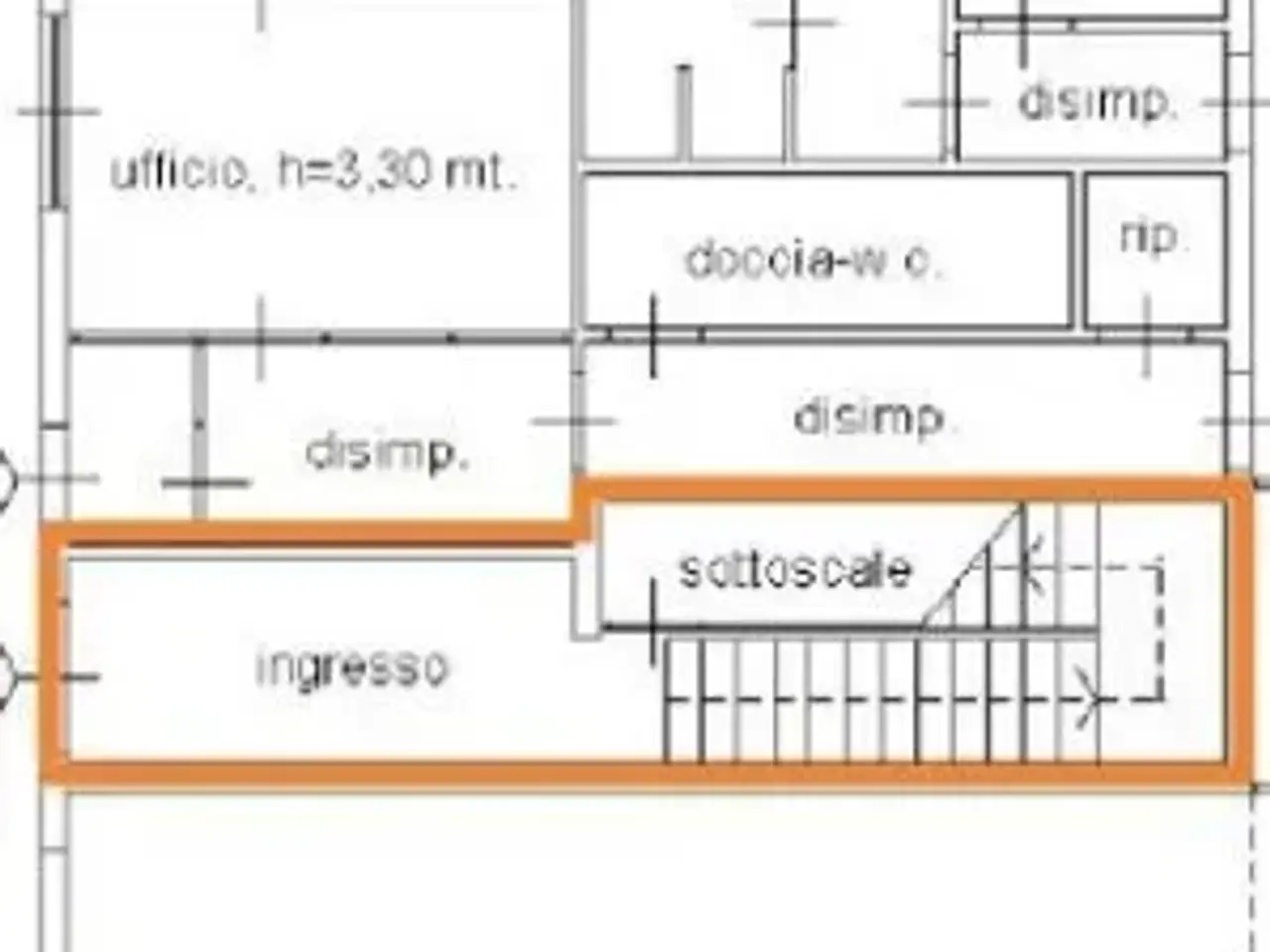 Ufficio in Zona Artigianale Dolina 507/3, San Dorligo Della Valle, {3} - Planimetria 1