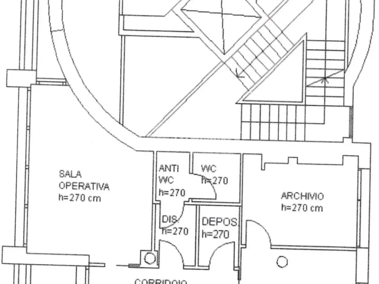 Negozio in Corso Eguaglianza 4, Collecchio, {3} - Planimetria 1