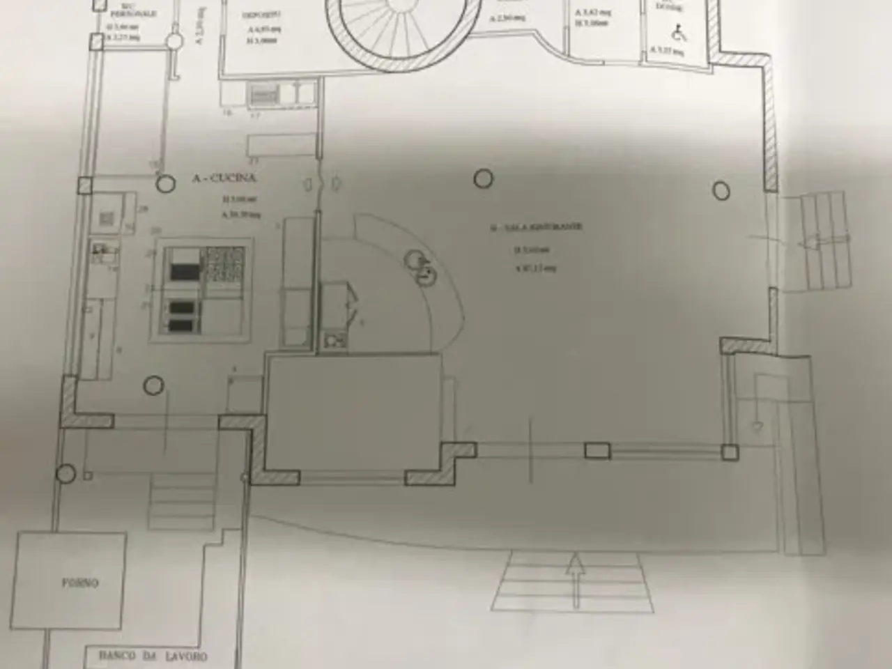 Negozio in Viale Giovanni Falcone, Brusciano, {3} - Planimetria 1