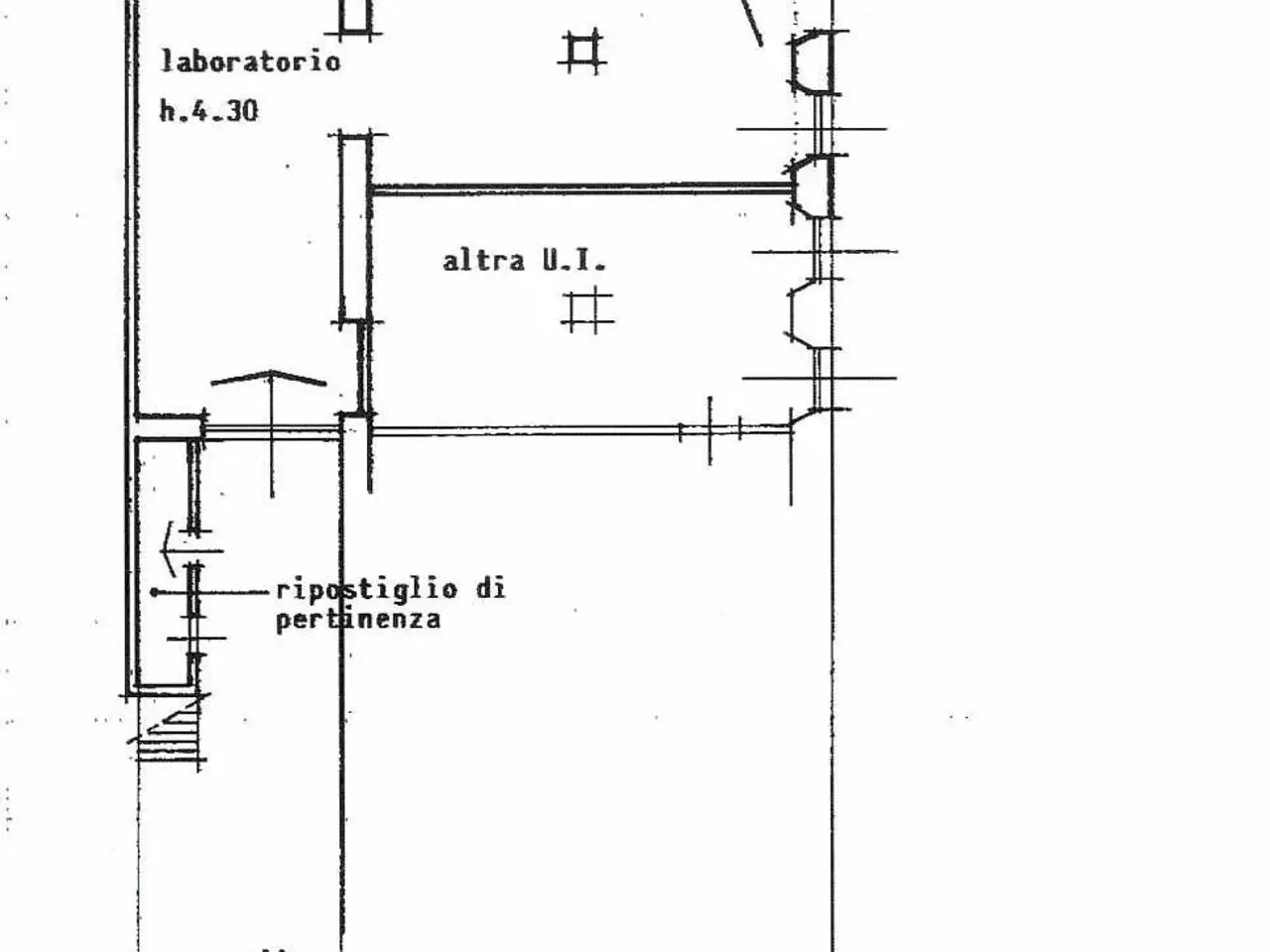 Laboratorio in Via del Seminario 16, Lecco, {3} - Planimetria 1