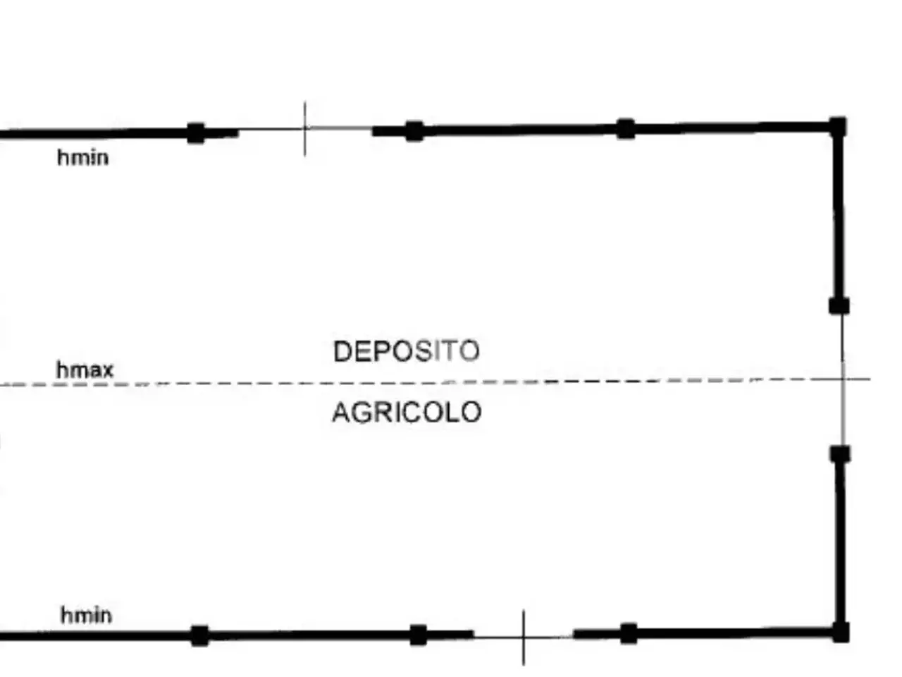 Capannone in Via Ghiarata, Castelfranco Emilia, {3} - Planimetria 1