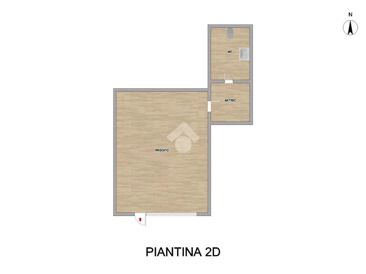 Negozio in Via Campo Fiera 37, Gambara, {3} - Planimetria 1