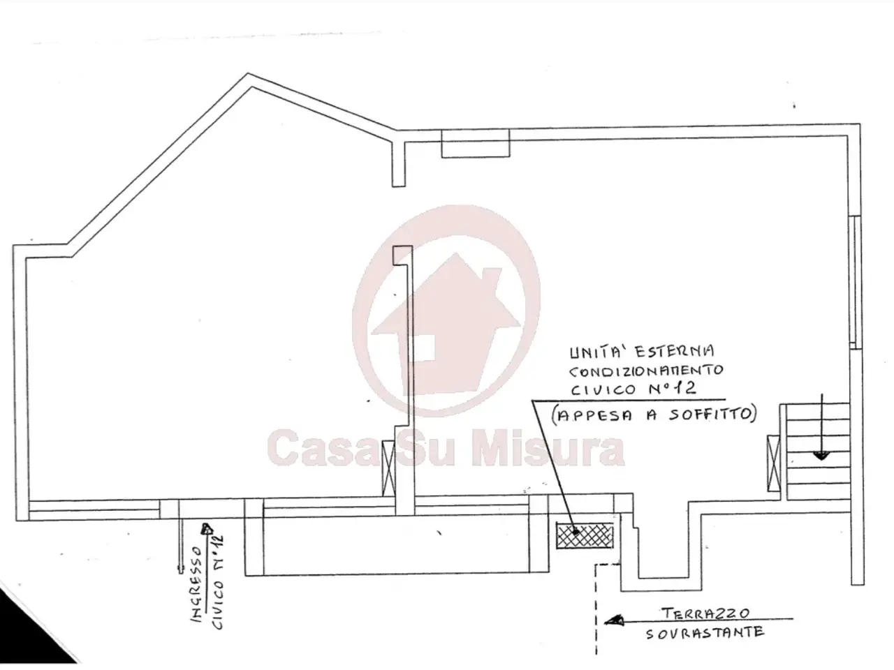 Ufficio in Via Euganea Feriole, Teolo, {3} - Planimetria 1