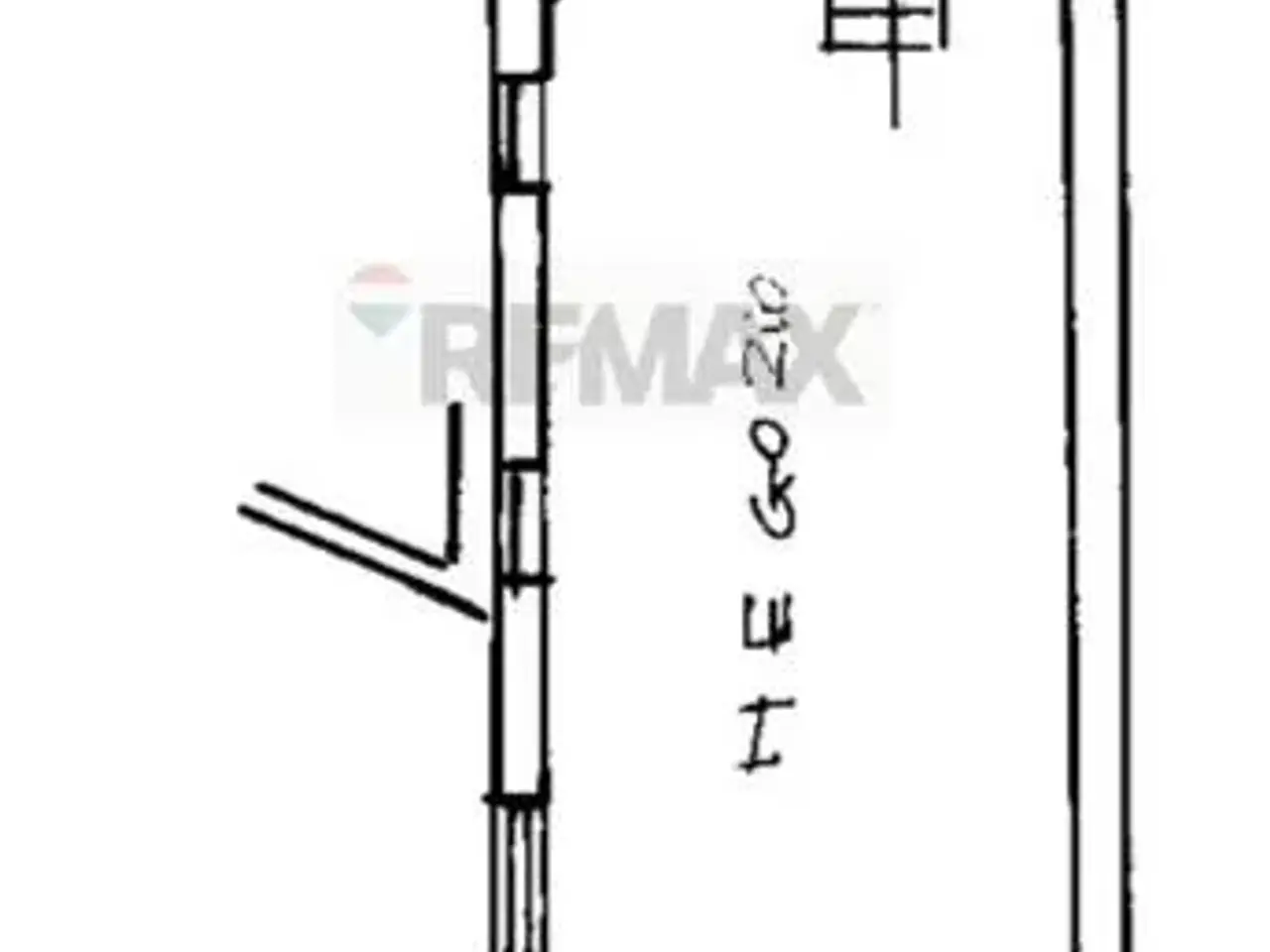 Negozio in Via Flavia 14, Anzio, {3} - Planimetria 1