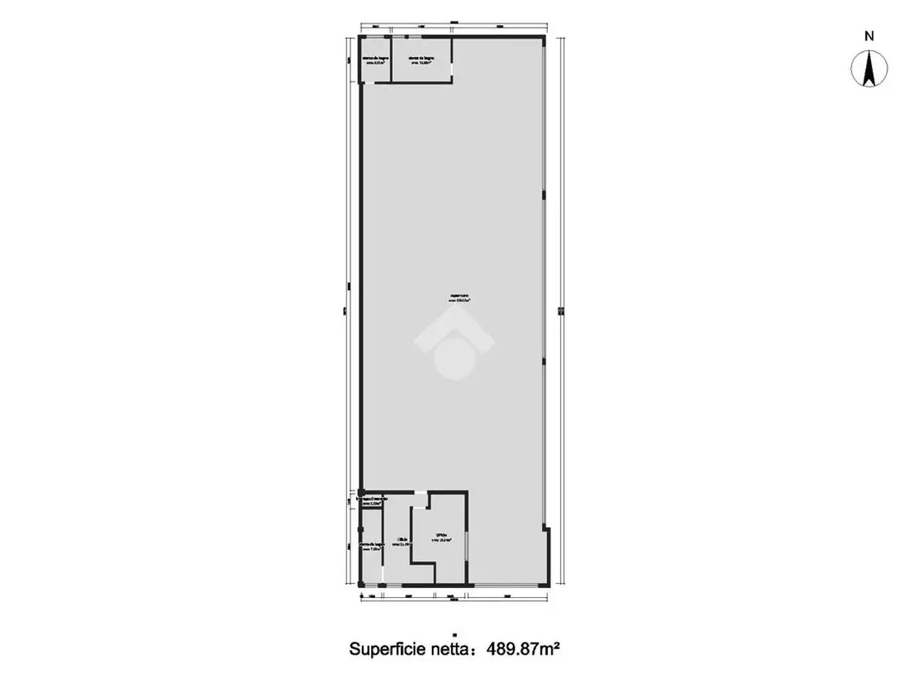 Laboratorio in Via Guido Rossa 12, Concesio, {3} - Planimetria 1
