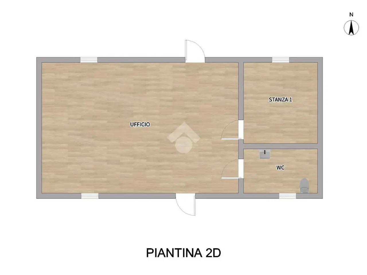 Negozio in Via Cesare Battisti 4, Milzano, {3} - Planimetria 1
