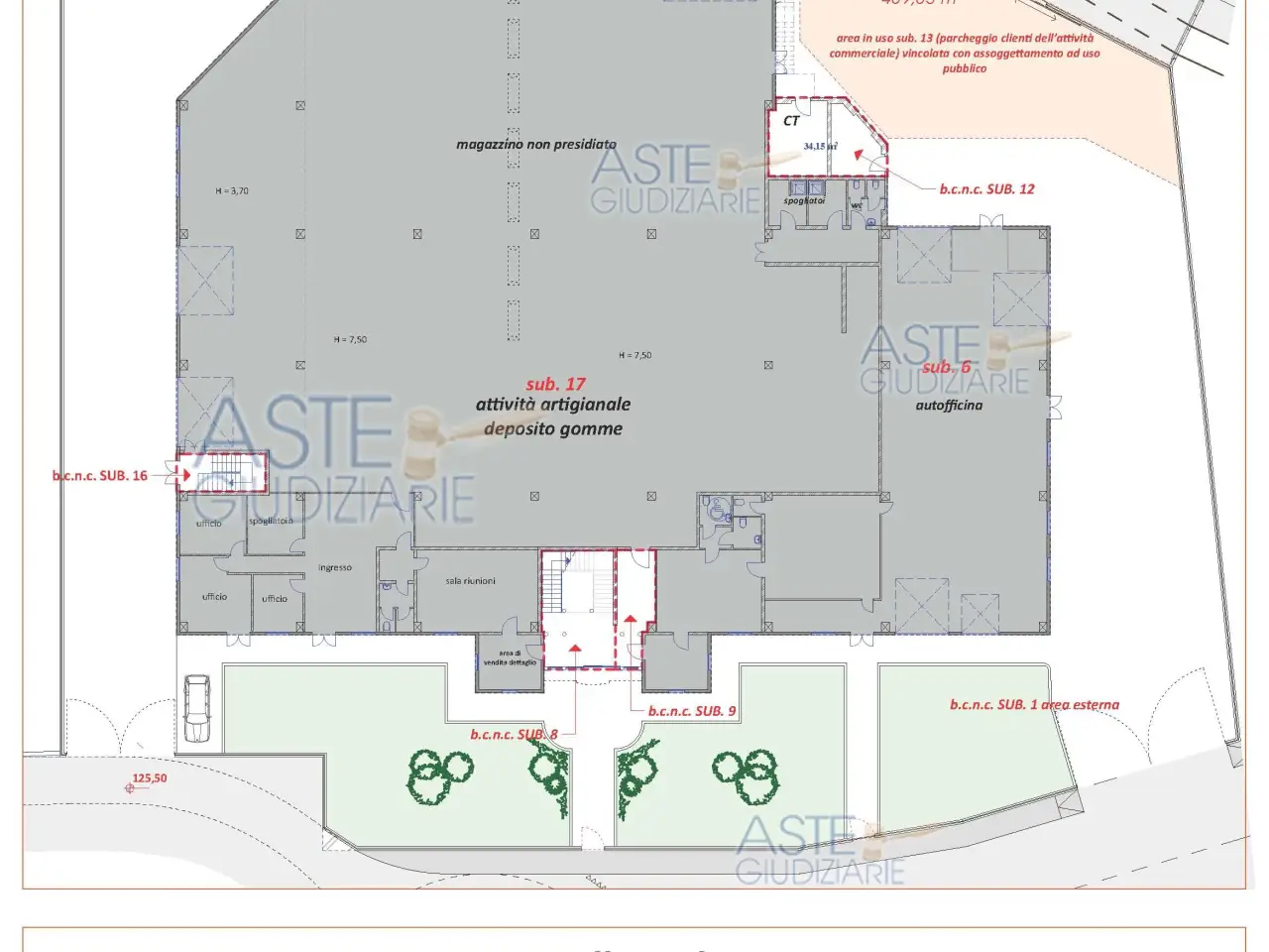 Ufficio in Corso Torino, 445/B, 14100 Asti At, Italia 445, Asti, {3} - Planimetria 1