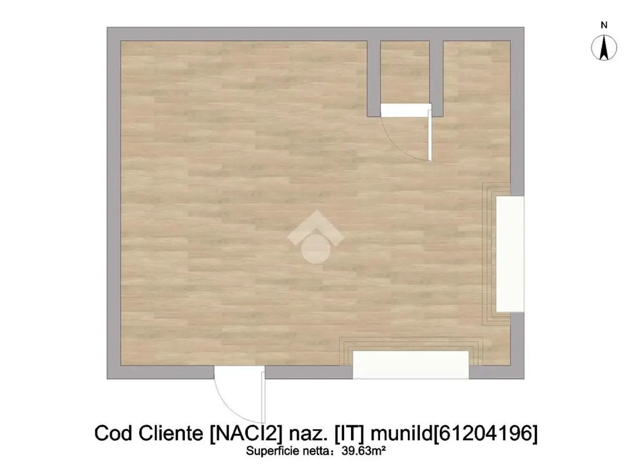 Negozio in Via Cesare Augusto 3, Pozzuoli, {3} - Planimetria 1