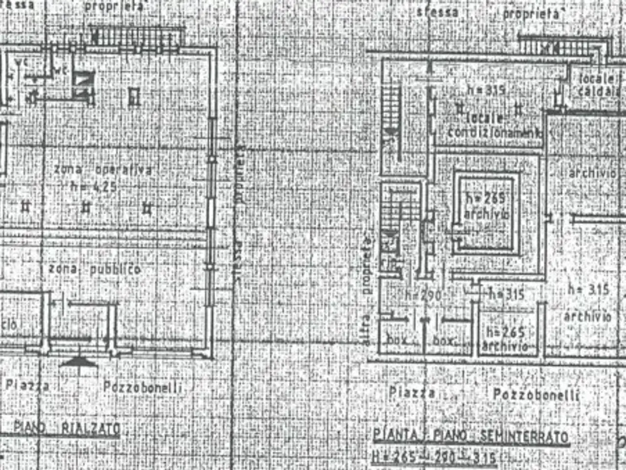 Negozio in Piazza Pozzobonelli 24, Arluno, {3} - Planimetria 1