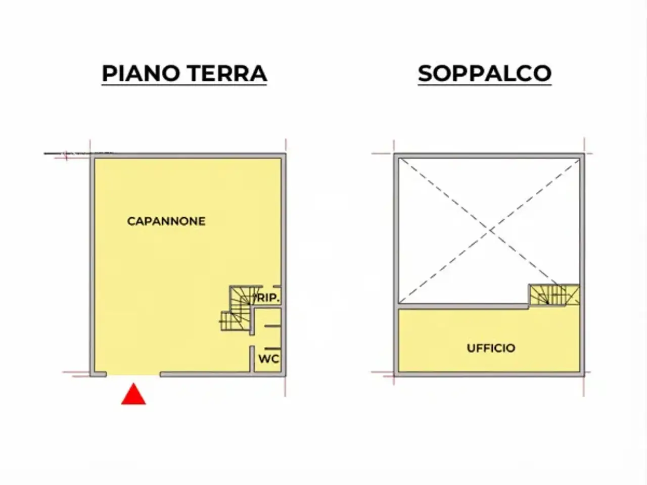 Capannone in Via Emilio Lepido, Parma, {3} - Planimetria 1