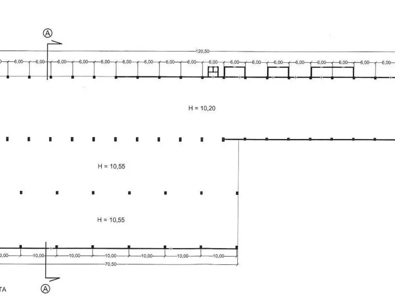 Capannone in Via Morolense, Ceccano, {3} - Planimetria 1
