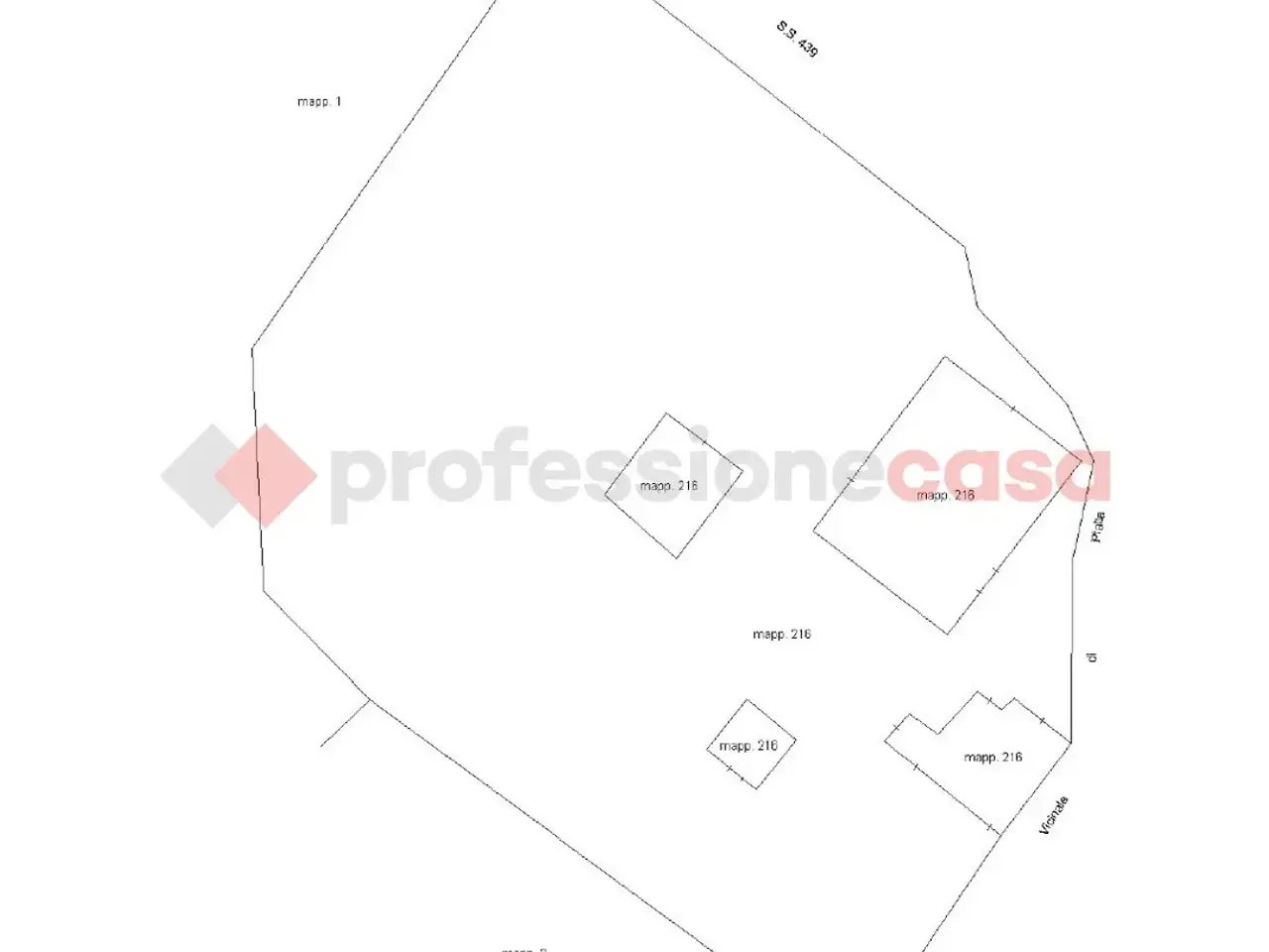 Palazzina commerciale in Strada Statale 439 6, Pomarance, {3} - Planimetria 1