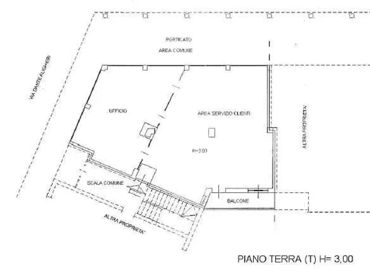 Negozio in Piazza Nicolò Leonardi 4, Gattico-Veruno, {3} - Planimetria 1