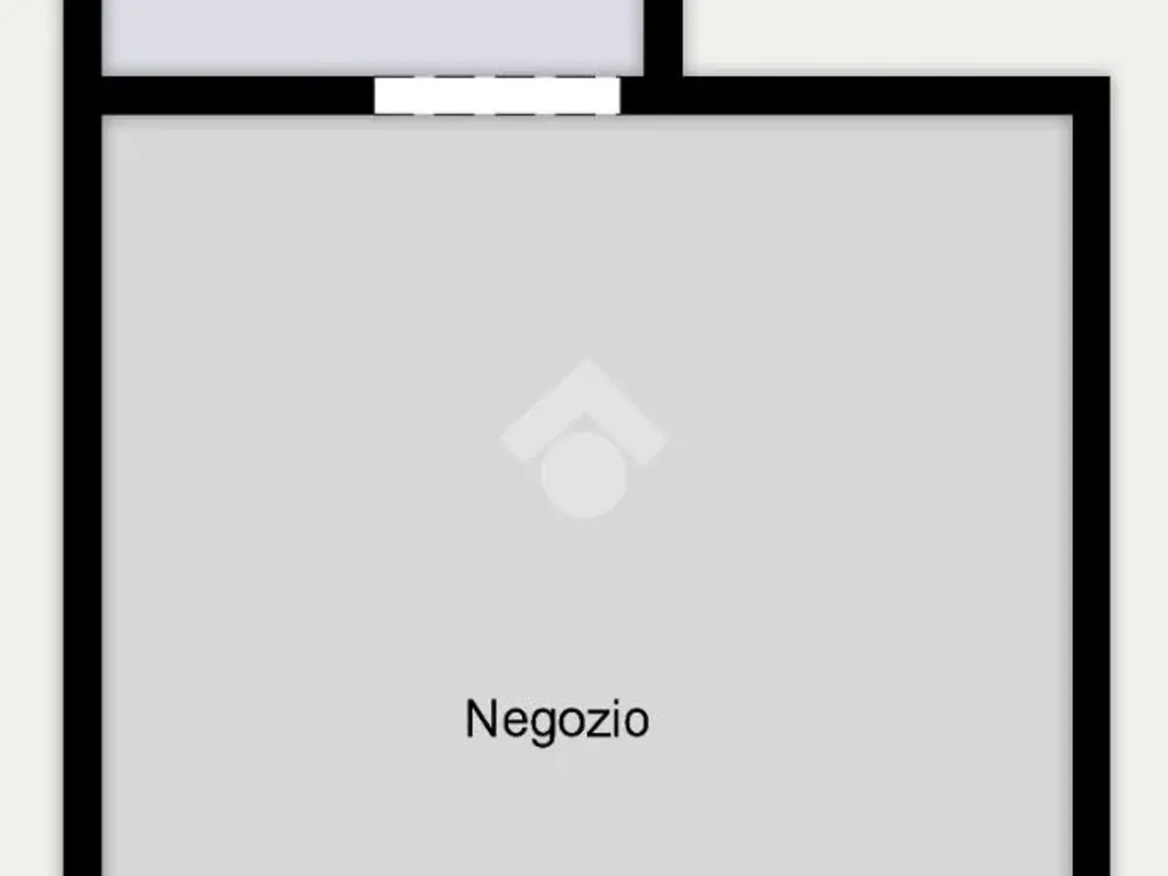 Negozio in Via S. Pio X 25, Trento, {3} - Planimetria 1