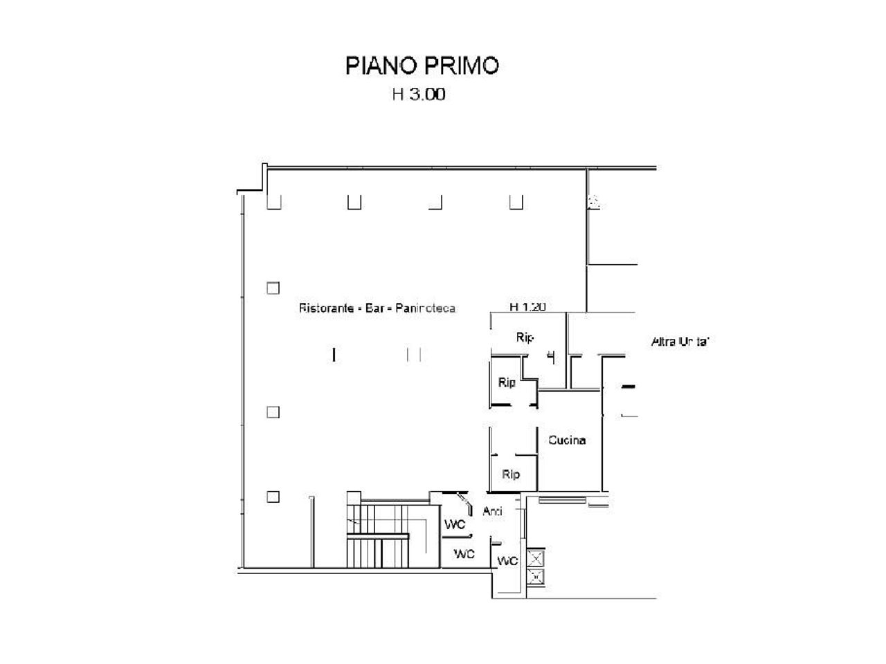 Negozio in Via Giuseppe Garibaldi 58, Bovolone, {3} - Planimetria 1