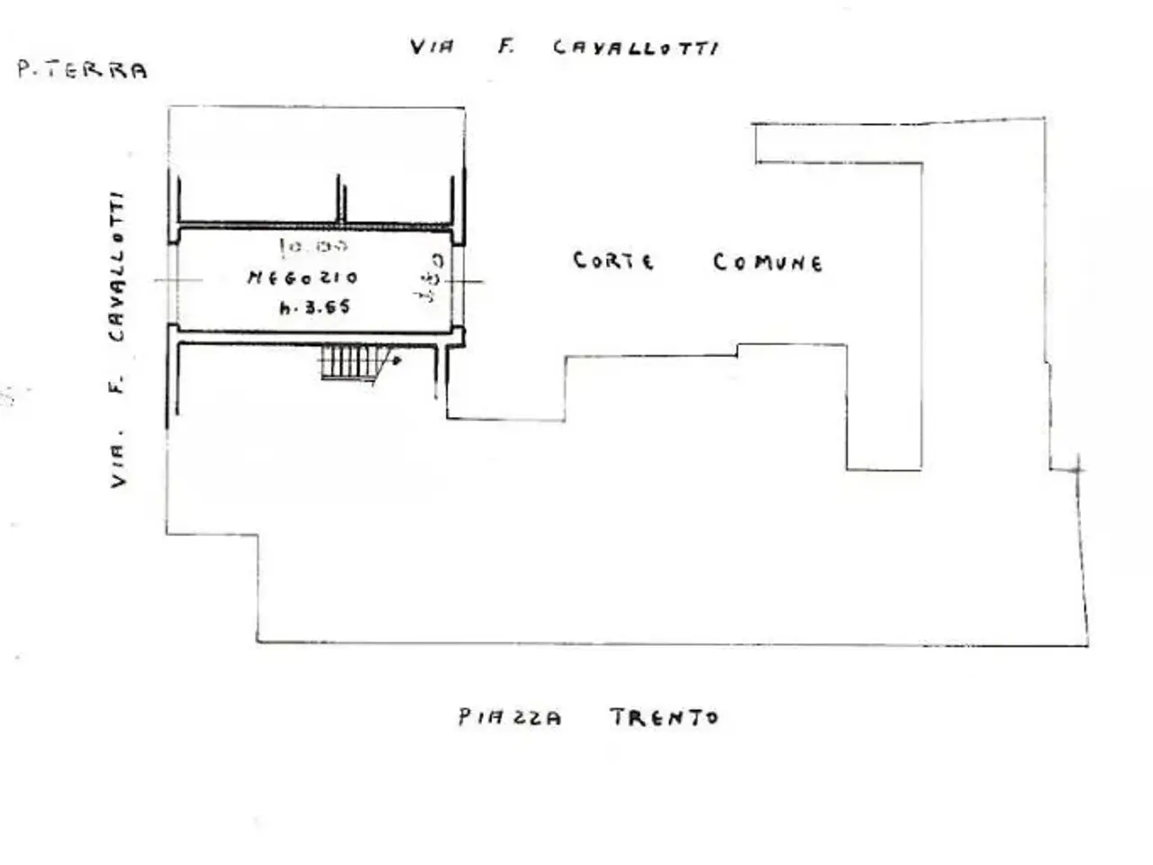Negozio in Via Felice Cavallotti 6, Montichiari, {3} - Planimetria 1