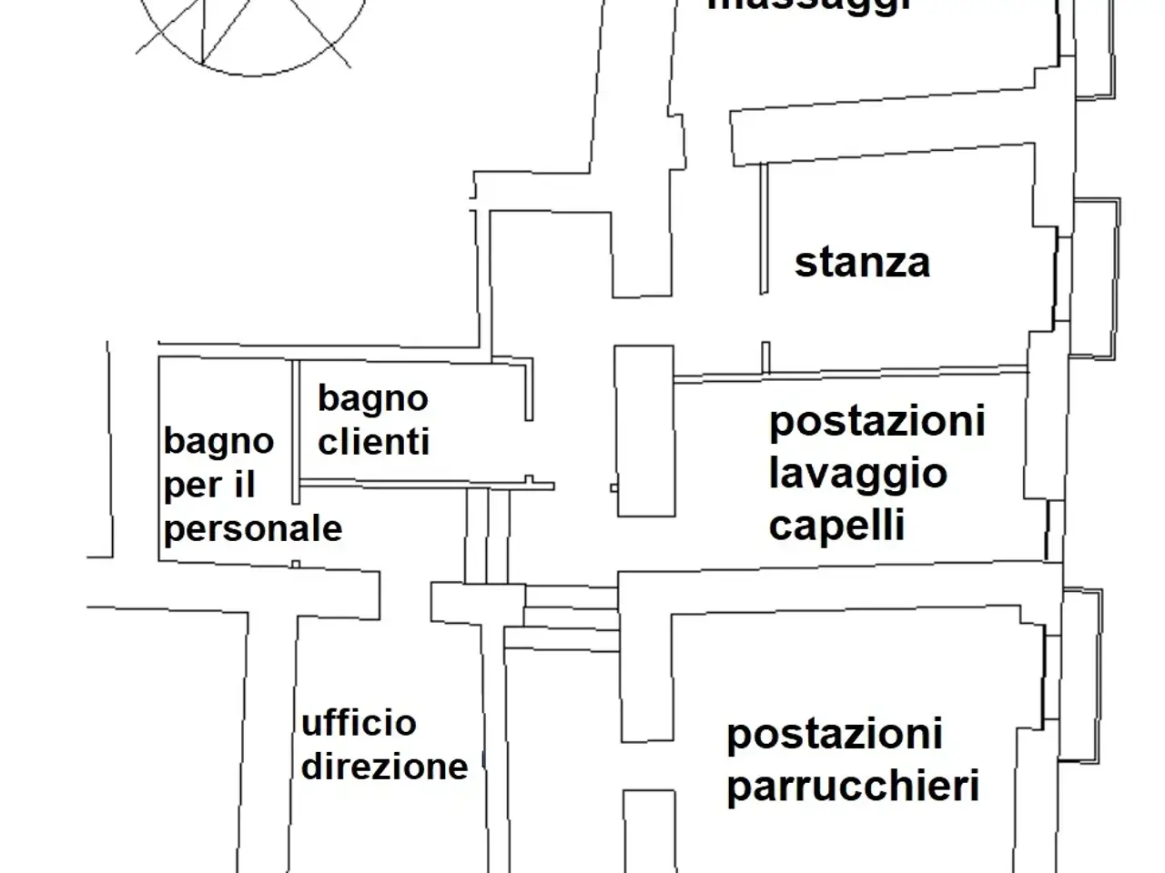 Immobile commerciale in Piazza del Lago, Foggia, {3} - Planimetria 1