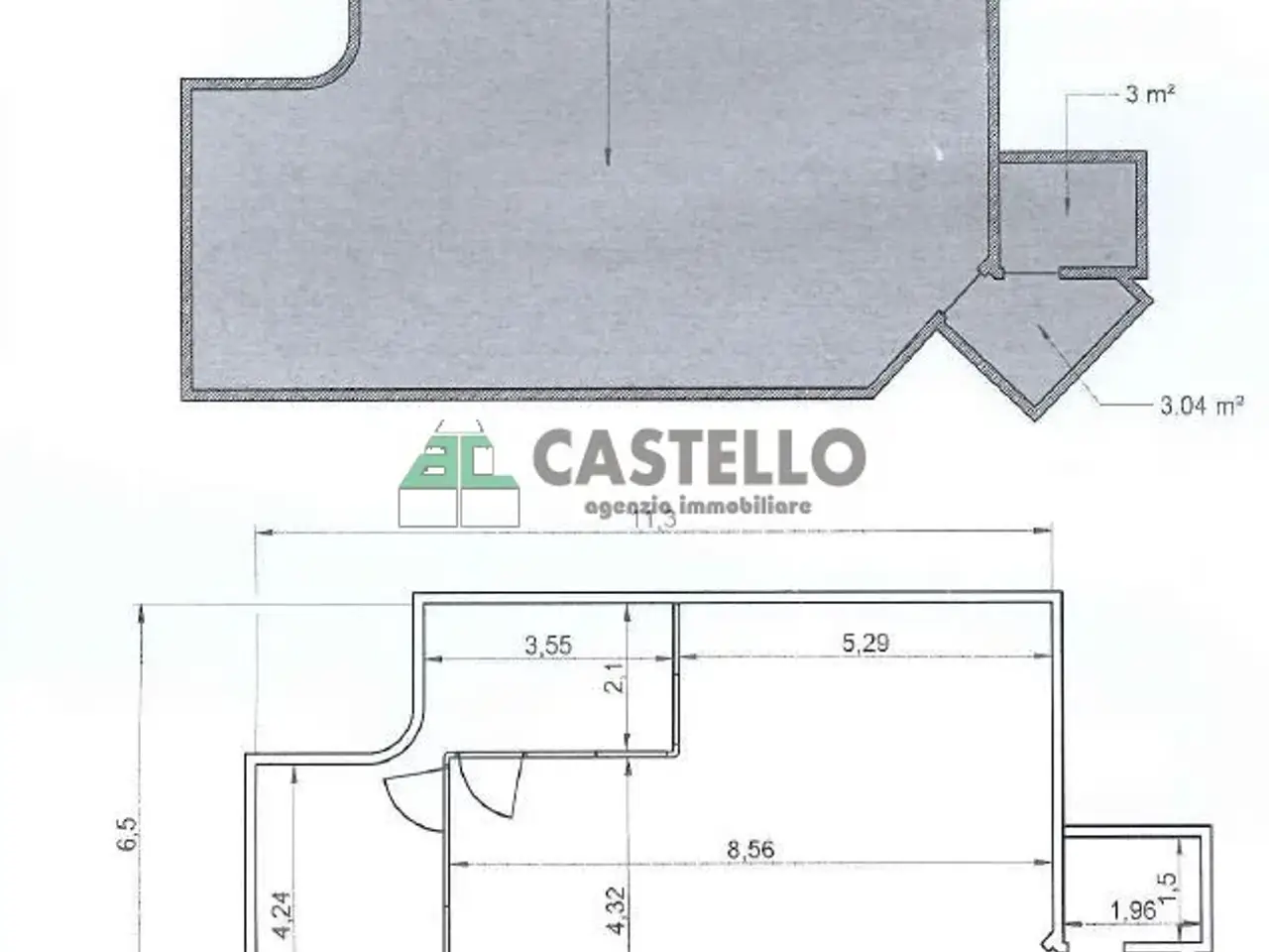 Negozio in Via Caltana 3, Campodarsego, {3} - Planimetria 1