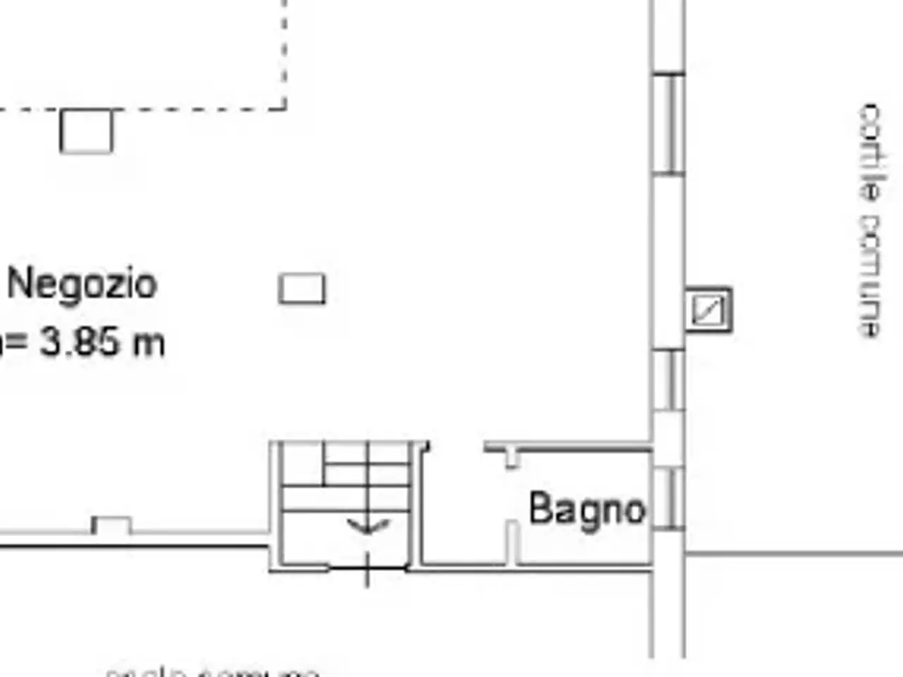 Negozio in Via Abramo Lincoln 24, Rivoli, {3} - Planimetria 1