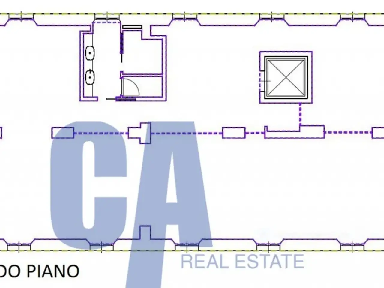 Esercizio commerciale in Via Forcella Vincenzo, Milano, {3} - Planimetria 1