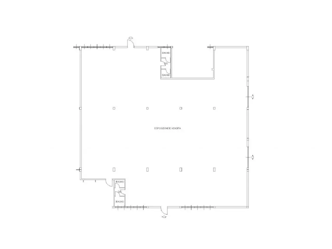 Centro commerciale in Via della Tecnica, N. 12, Elmas, {3} - Planimetria 1