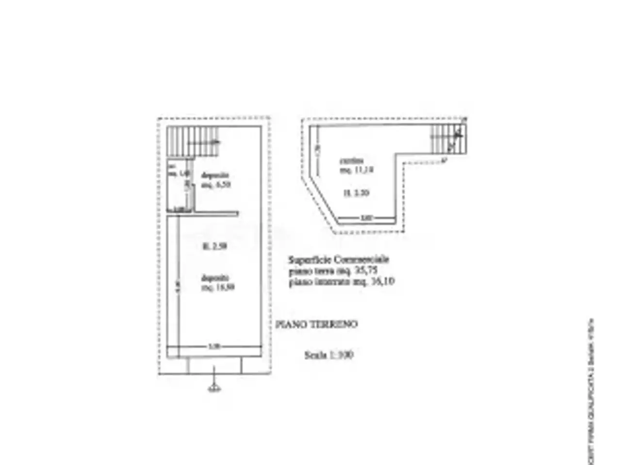 Negozio in Via San Gallo, Firenze, {3} - Planimetria 1