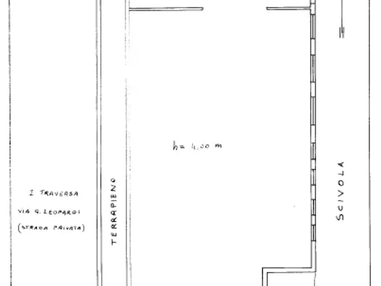 Magazzino in Via Giacomo Leopardi 21, Gravina Di Catania, {3} - Planimetria 1