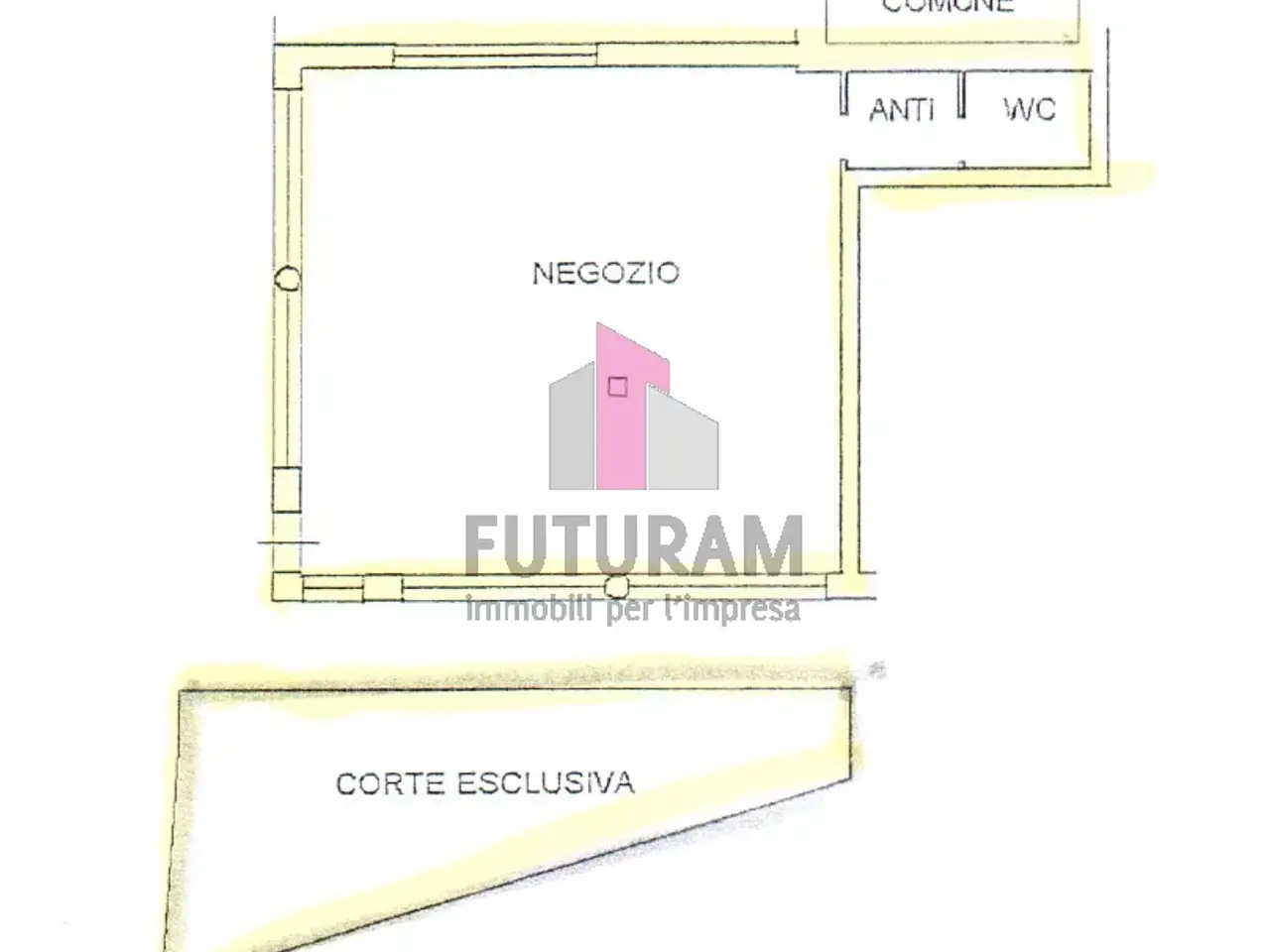 Negozio in Via Bellodo, Marostica, {3} - Planimetria 1