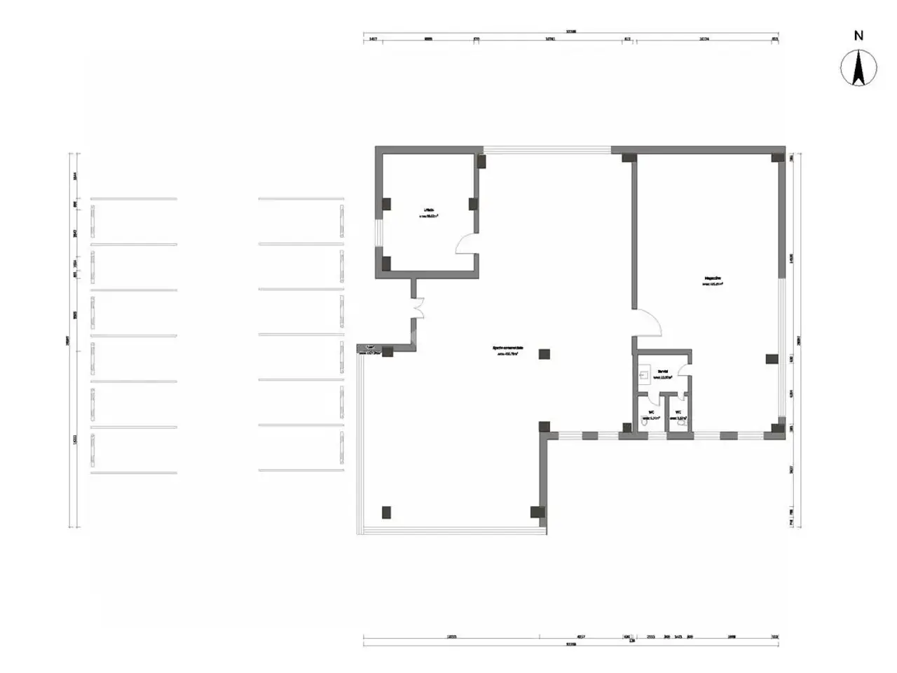 Negozio in Via Cremona 21, Manerbio, {3} - Planimetria 1
