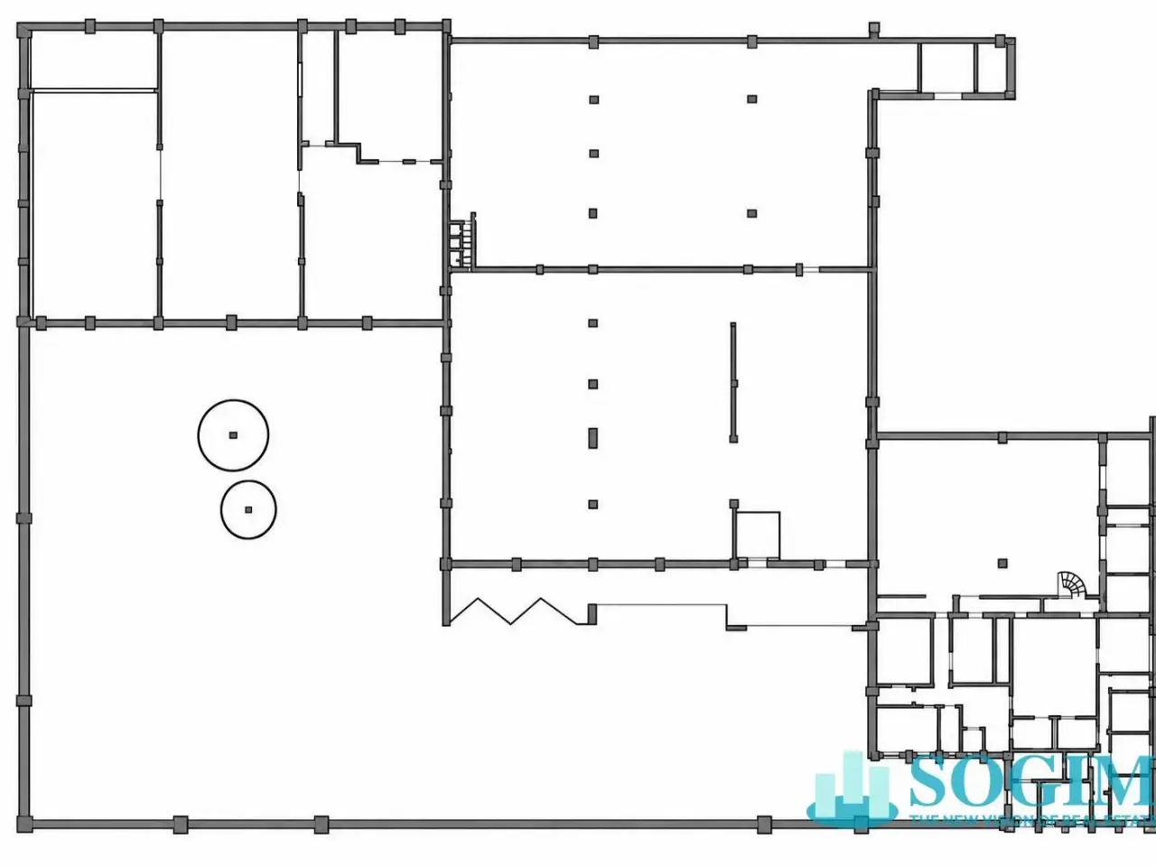 Capannone in Via Piave, Cogliate, {3} - Planimetria 1