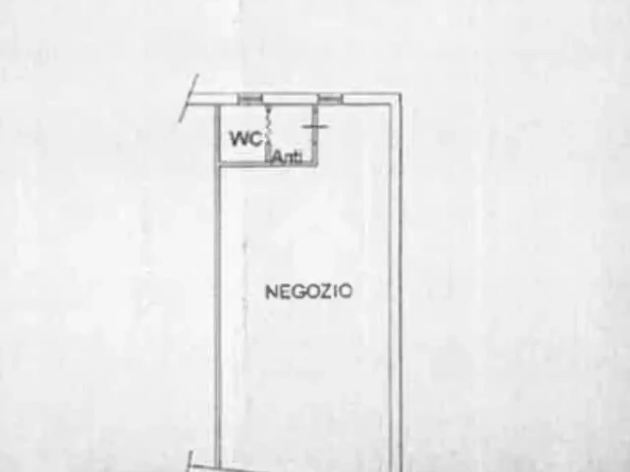 Negozio in Via Provinciale 49, Crispano, {3} - Planimetria 1
