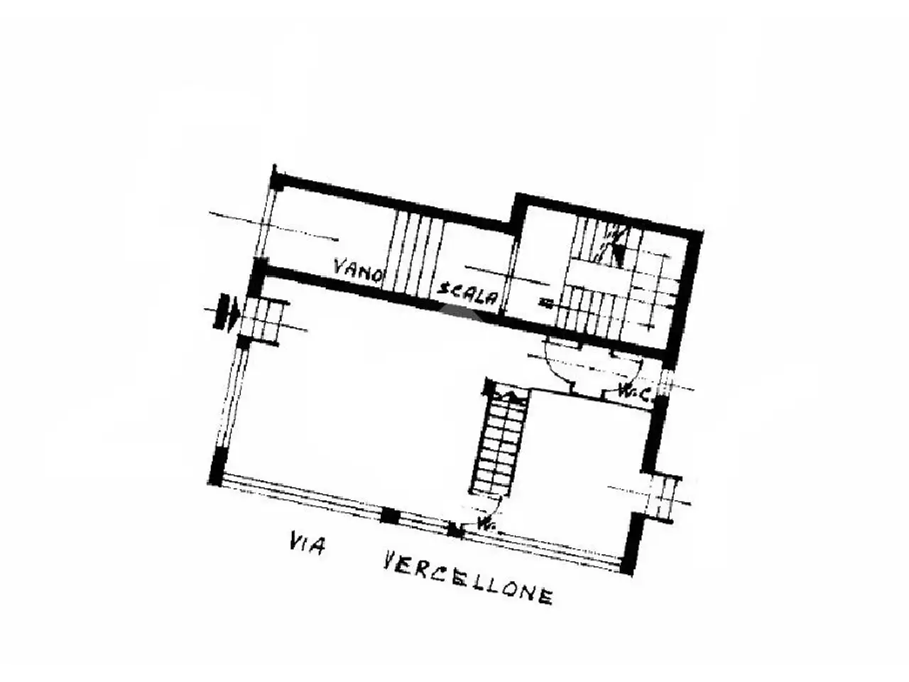 Negozio in Via Vercellone 82, Cavaglia', {3} - Planimetria 1