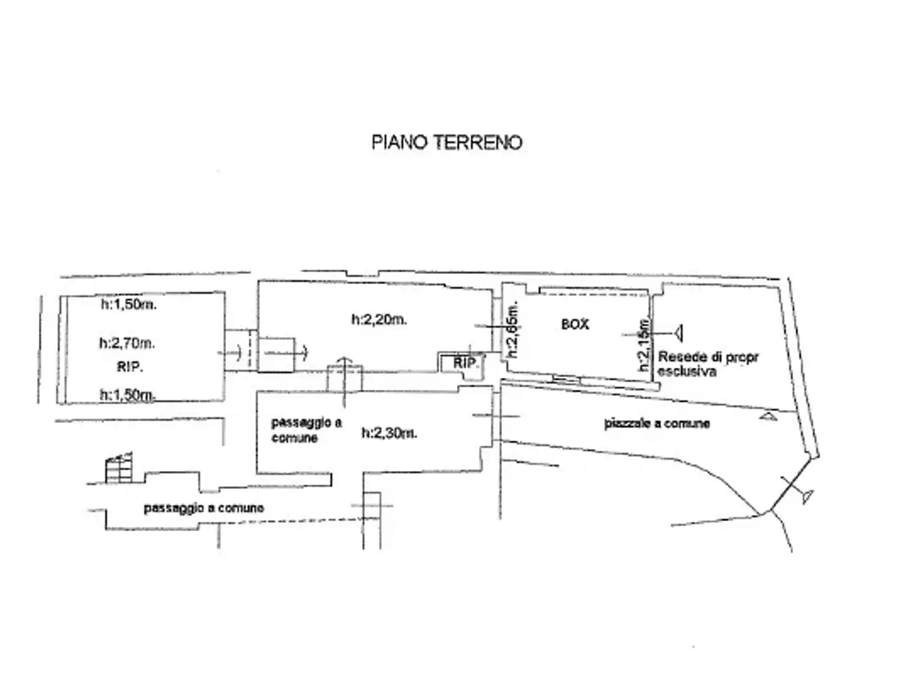 Magazzino in , Colle Di Val D'Elsa, {3} - Planimetria 1