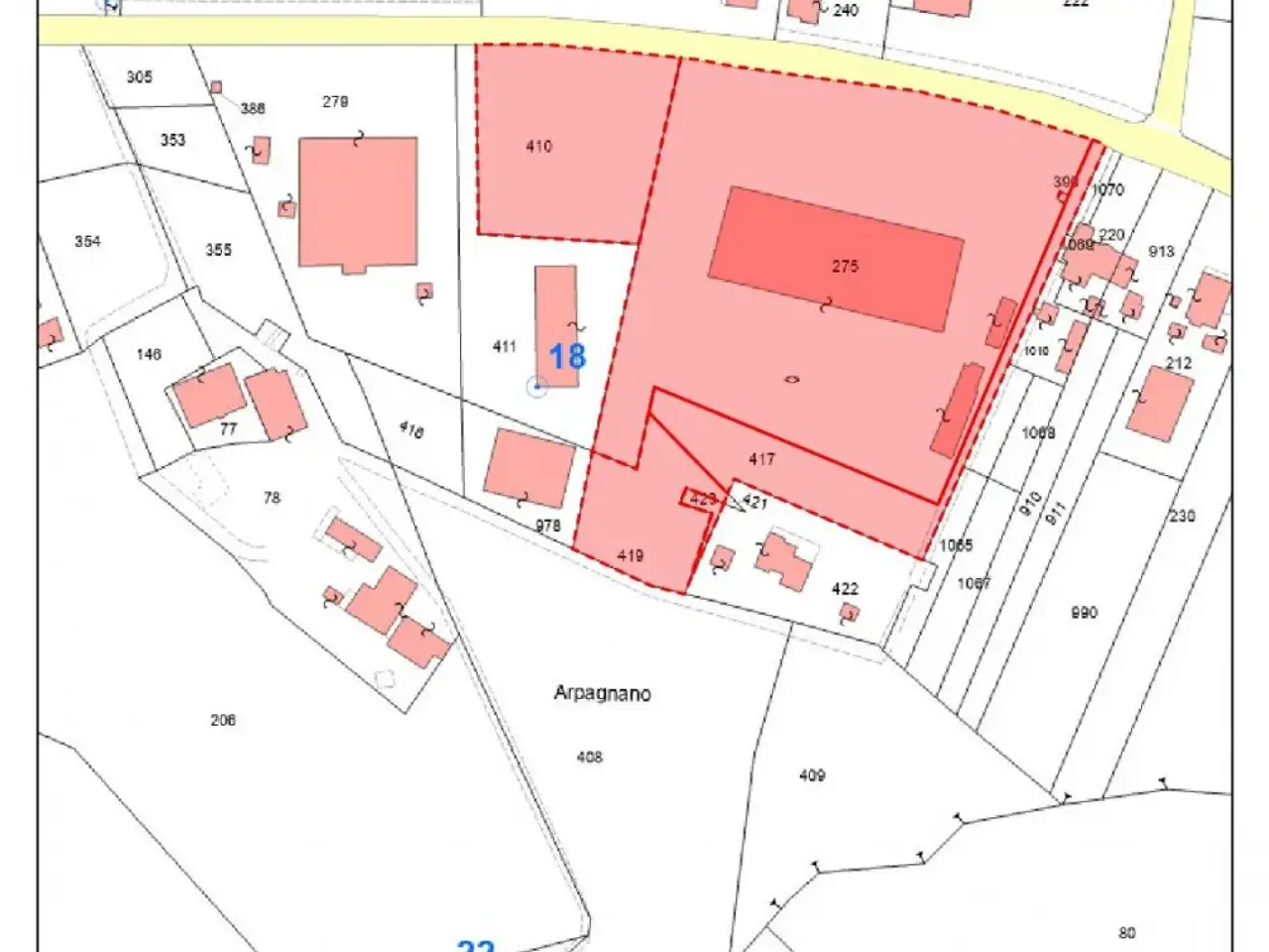 Capannone in Via Salaria per l'Aquila, Cittaducale, {3} - Planimetria 1