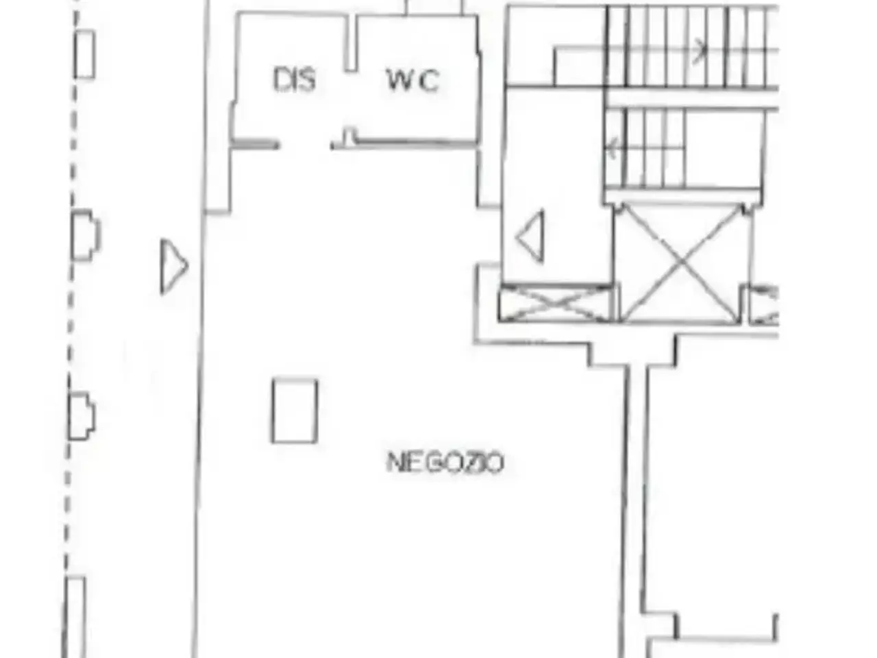 Negozio in Via Europa 7, Bubbiano, {3} - Planimetria 1