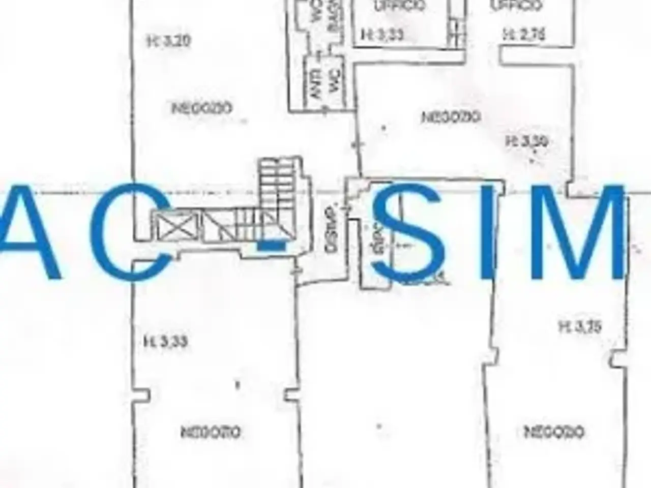 Abbigliamento in Via Por Santa Maria 57, Firenze, {3} - Planimetria 1