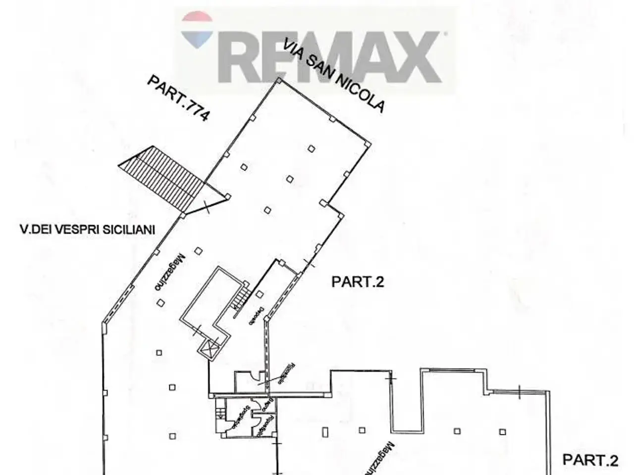 Esercizio commerciale in Via Falzello 11, Linguaglossa, {3} - Planimetria 1