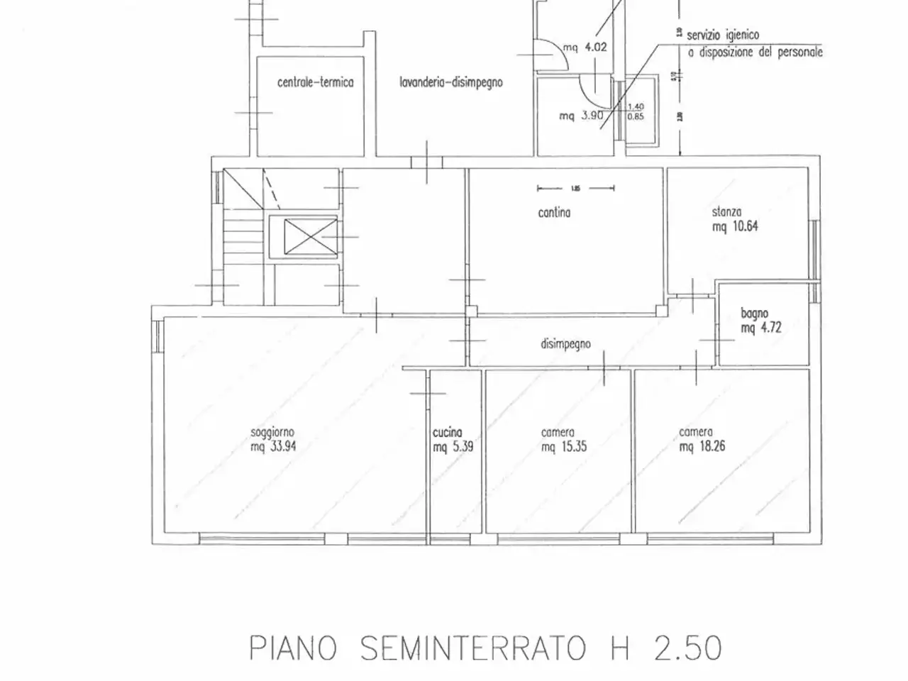 Albergo in Via Maria Luigia, Salsomaggiore Terme, {3} - Planimetria 1