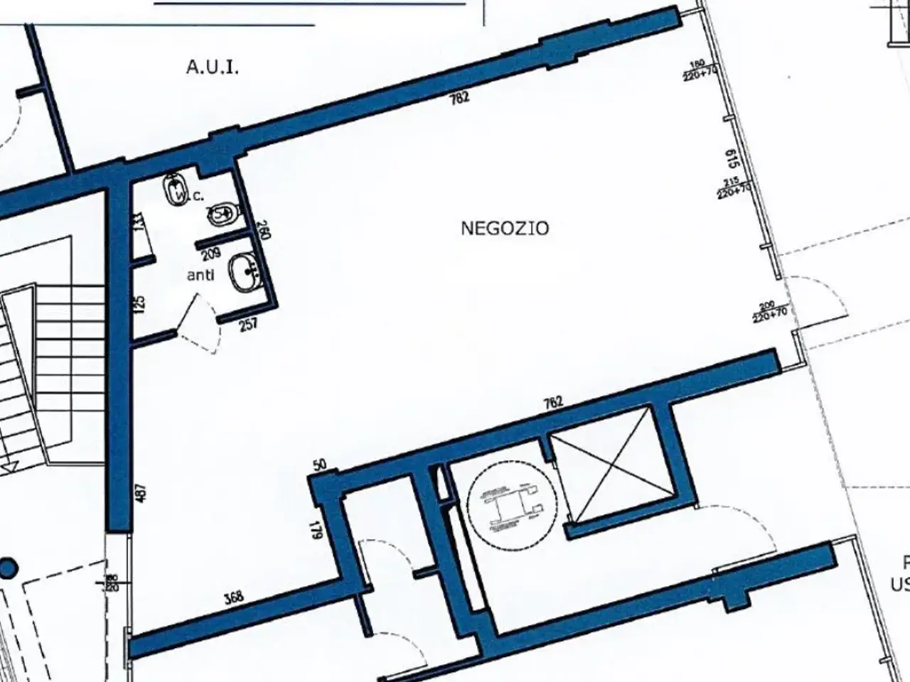 Negozio in Ss 9 Via Emilia 3009, Santarcangelo Di Romagna, {3} - Planimetria 1