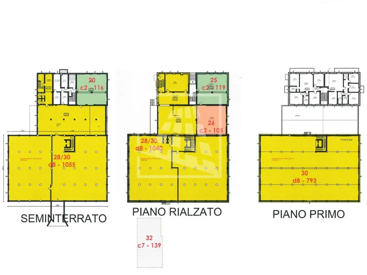 Capannone in Via Emilia all'Angelo 30, Reggio Emilia, {3} - Planimetria 1