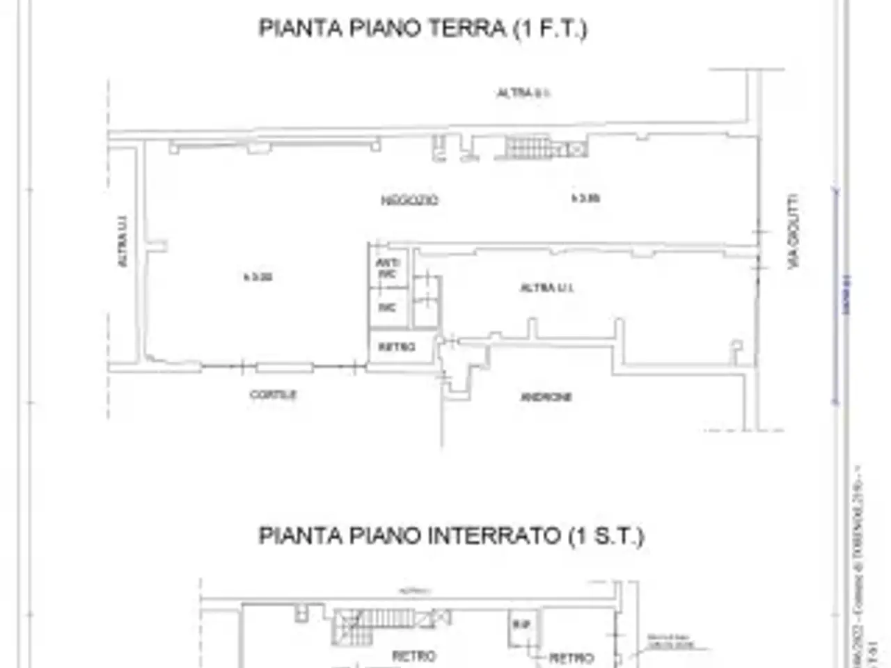 Negozio in Via Giovanni Giolitti 18, Torino, {3} - Planimetria 1