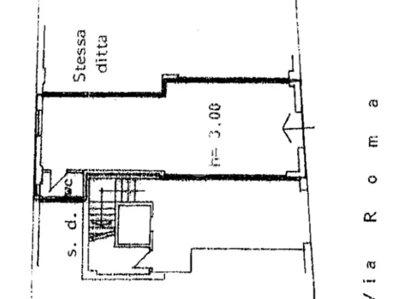 Negozio in Via Roma, Atripalda, {3} - Planimetria 1