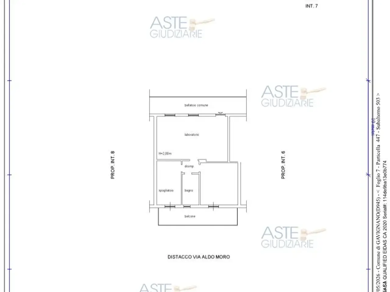 Laboratorio in Via Aldo Moro, 56, 00030 Gavignano Rm, Italia 56, Gavignano, {3} - Planimetria 1
