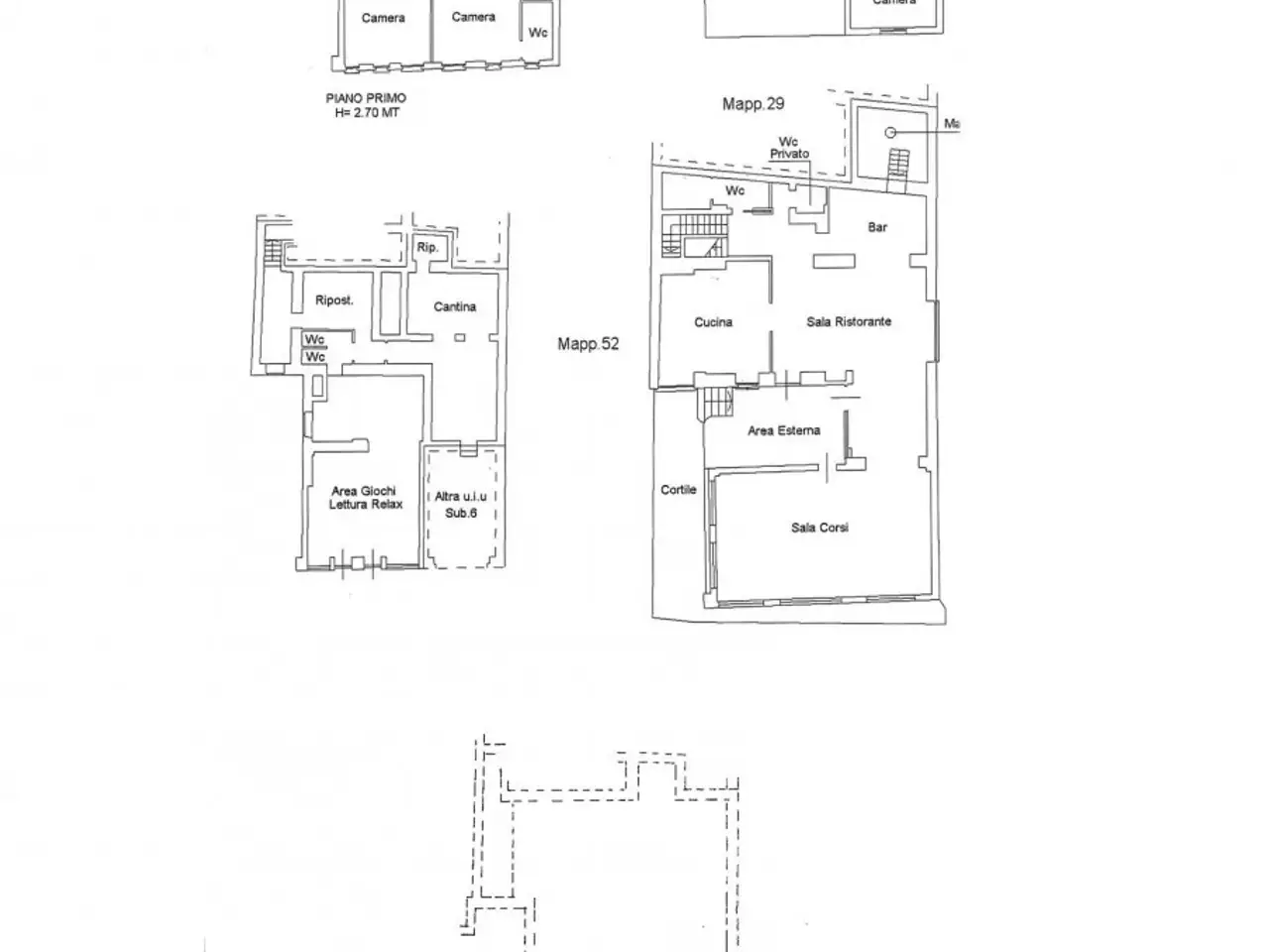 Albergo in Via Omegna 13, Arola, {3} - Planimetria 1