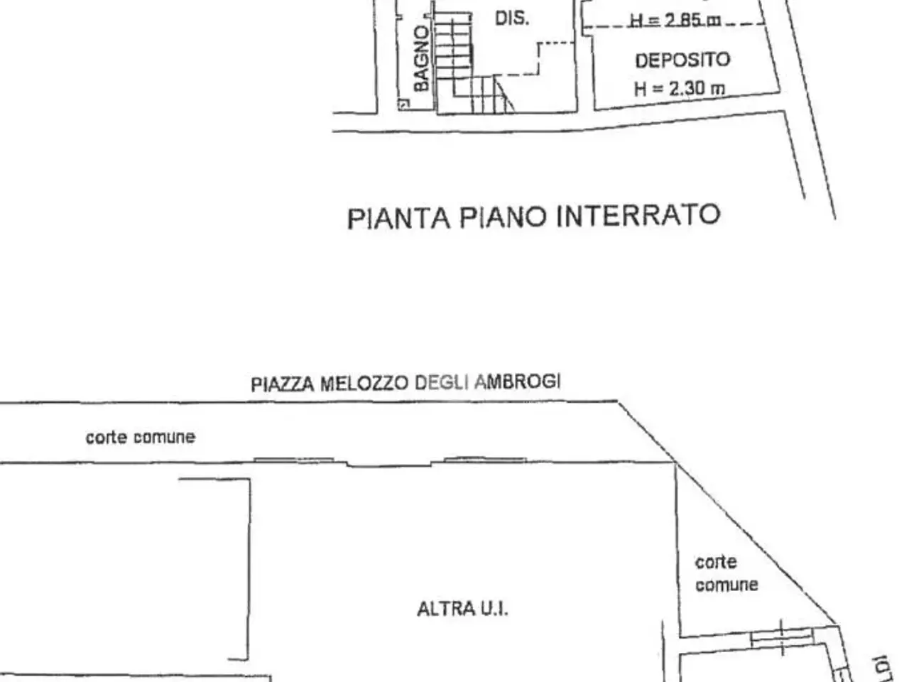 Negozio in Corso Giuseppe Garibaldi 132, Forli', {3} - Planimetria 1